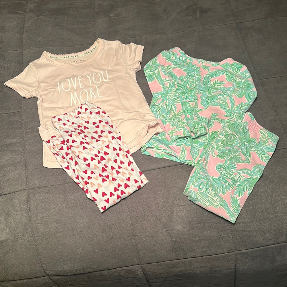 4T Girl’s Toddler PJ Sets